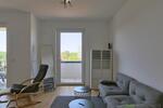 (EF1397_M) Weimar: Nordvorstadt, möblierte preiswerte Wohnung mit Aufzug und Balkon zur Zwischenmiete - Etagenwohnung Weimar Nordvorstadt | Angebot:27092331