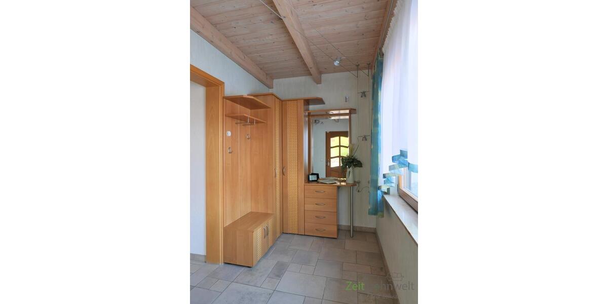 Garderobe am Hauseingang