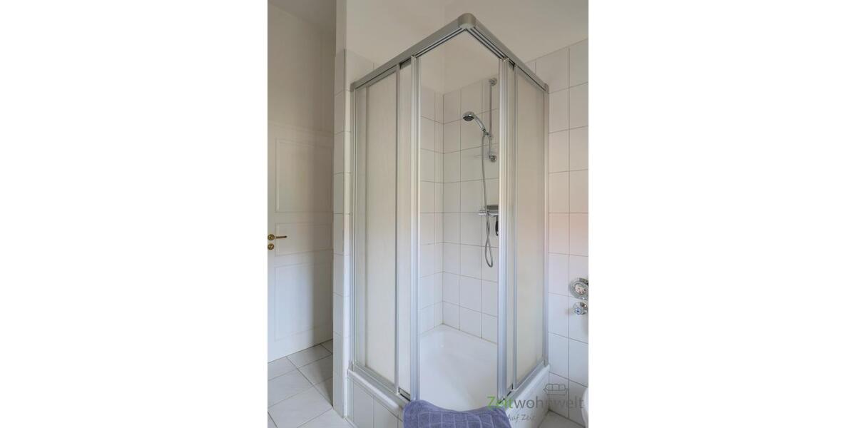 Blick zur Dusche