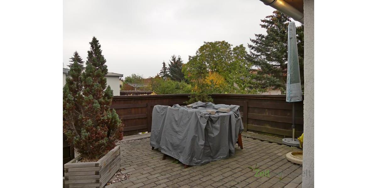 Dachterrasse im Herbst