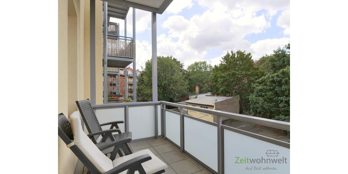 ruhiger Balkon