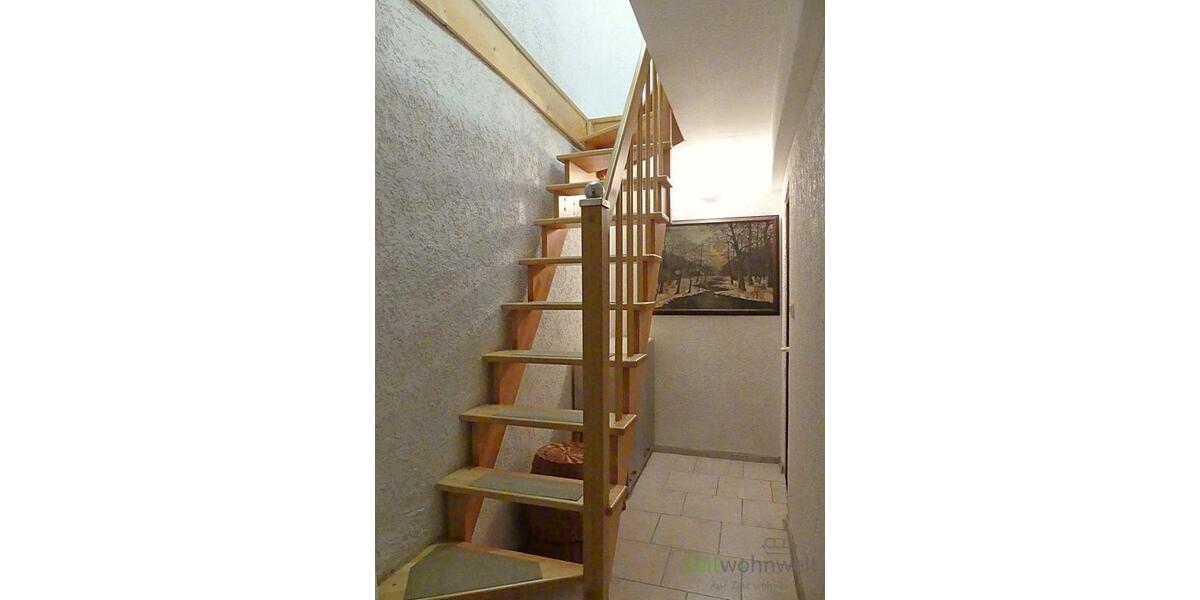 Treppenaufgang zum Wohnzimmer