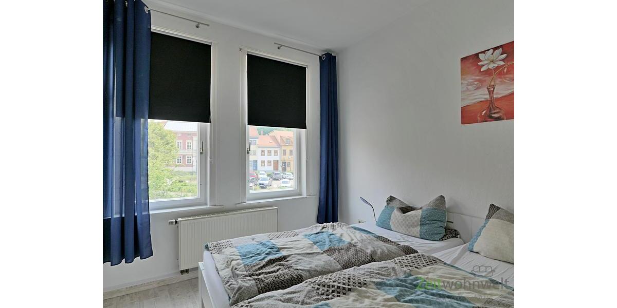 Blick ins Schlafzimmer
