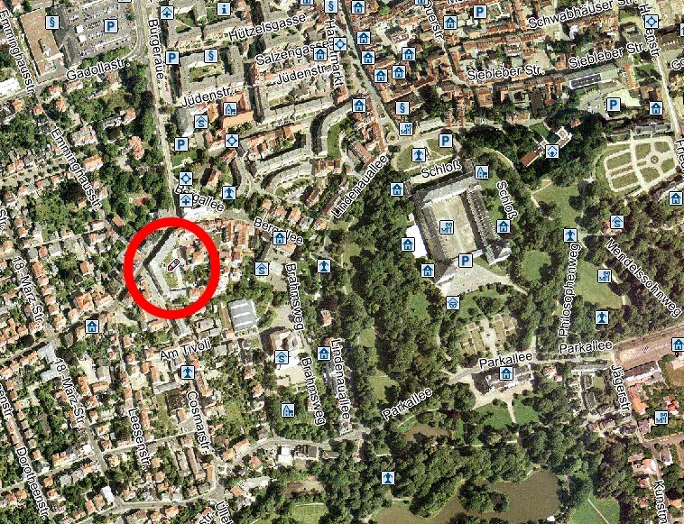 Nähe Stadtpark