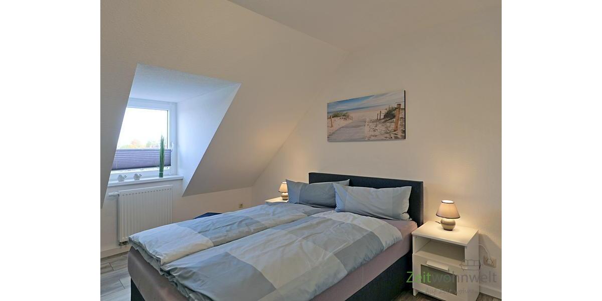 Blick ins Schlafzimmer