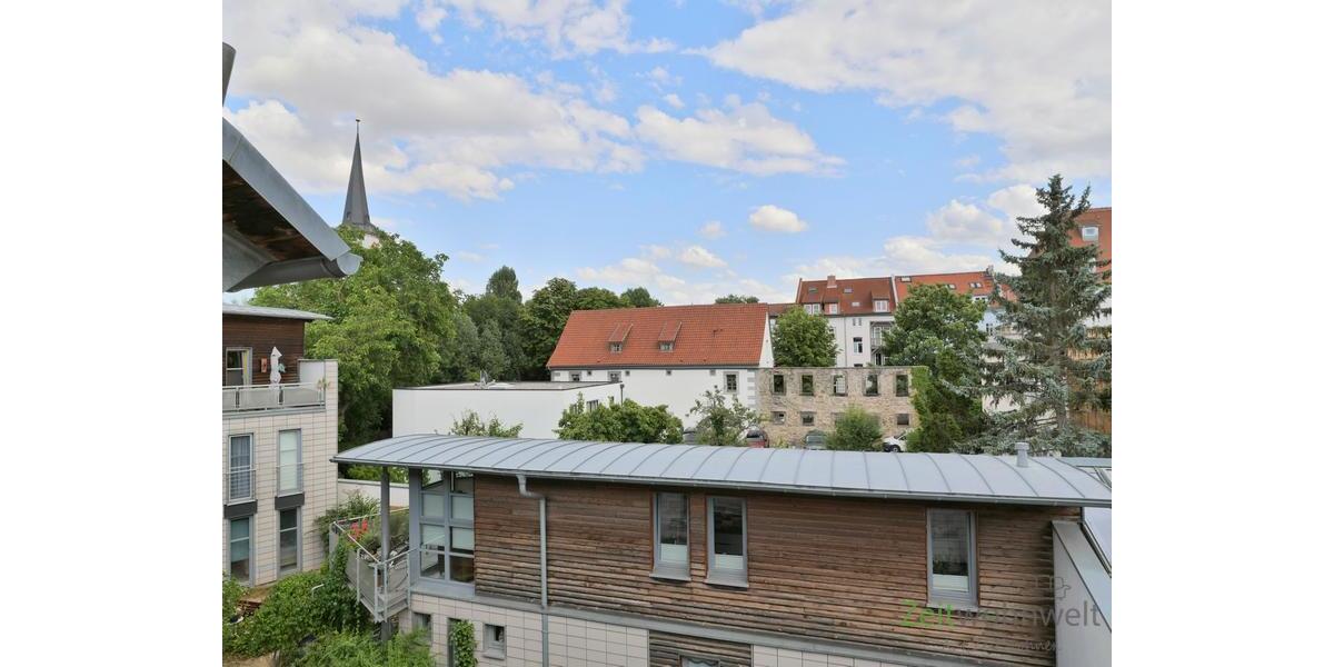 (EF1287_M) Erfurt: Altstadt, möblierte Wohnung mit Dachterrasse nahe 