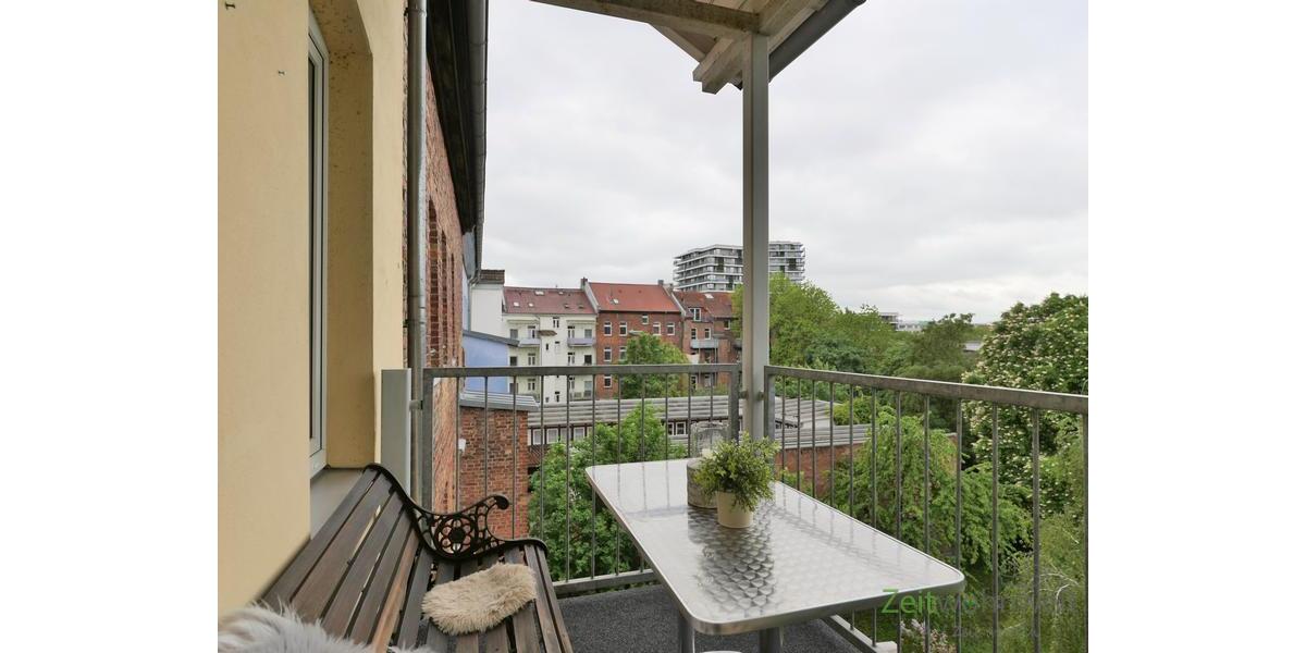 überdachter Balkon