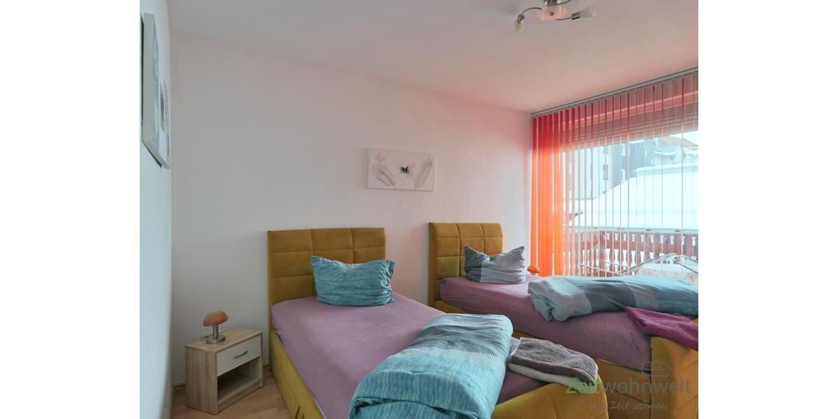 Blick ins große Schlafzimmer