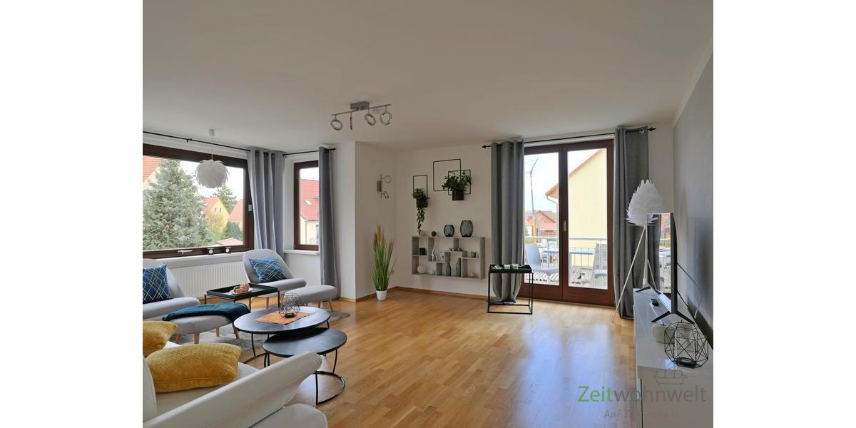 (EF0734_M) Erfurt: Brühlervorstadt, neu renovierte und neu möblierte Wohnung mit Parkett und Balkon, WLAN - Etagenwohnung Erfurt Brühlervorstadt | Angebot:26972268