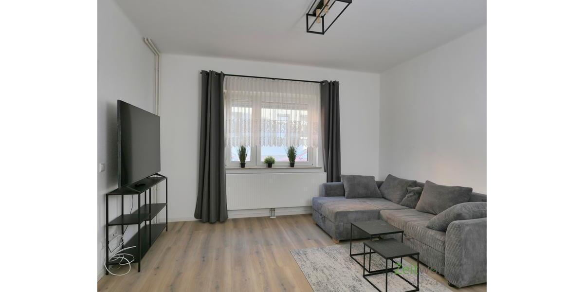 Blick ins Wohnzimmer