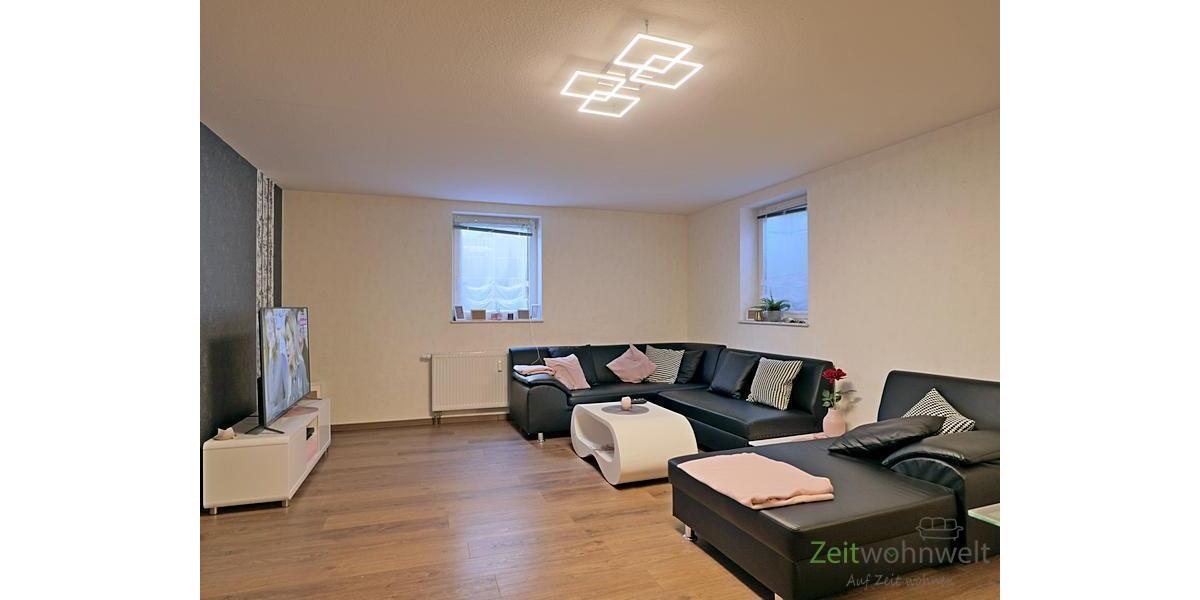 (EF0665_M) Erfurt: Klettbach, preiswerte möblierte 2-Zimmer-Wohnung mit echtem Kamin im Souterrain, WLAN inklusive - Etagenwohnung Klettbach Klettbach | Angebot:26876739