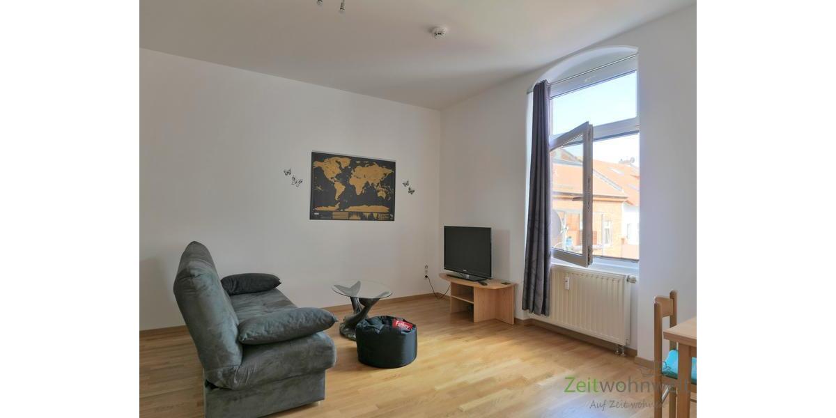 (EF1262_M) Erfurt: Löbervorstadt, neu möblierte 2,5-Zimmer-Wohnung mit Balkon und PKW-Stellplatz - Etagenwohnung Erfurt Löbervorstadt | Angebot:26972297