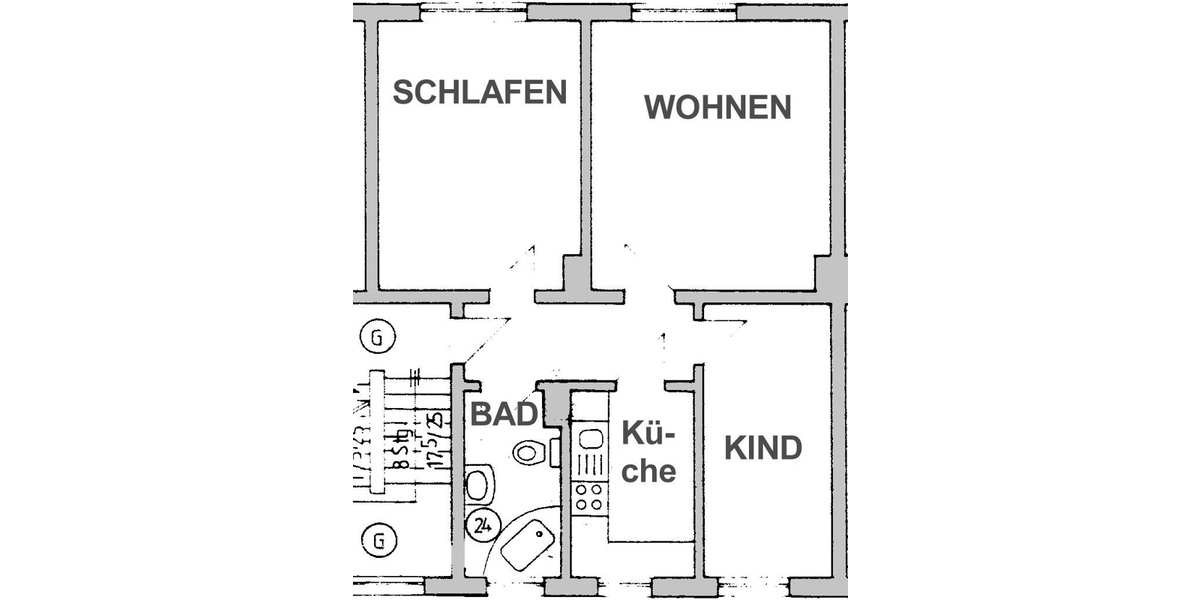 Wohnungsgrunriss