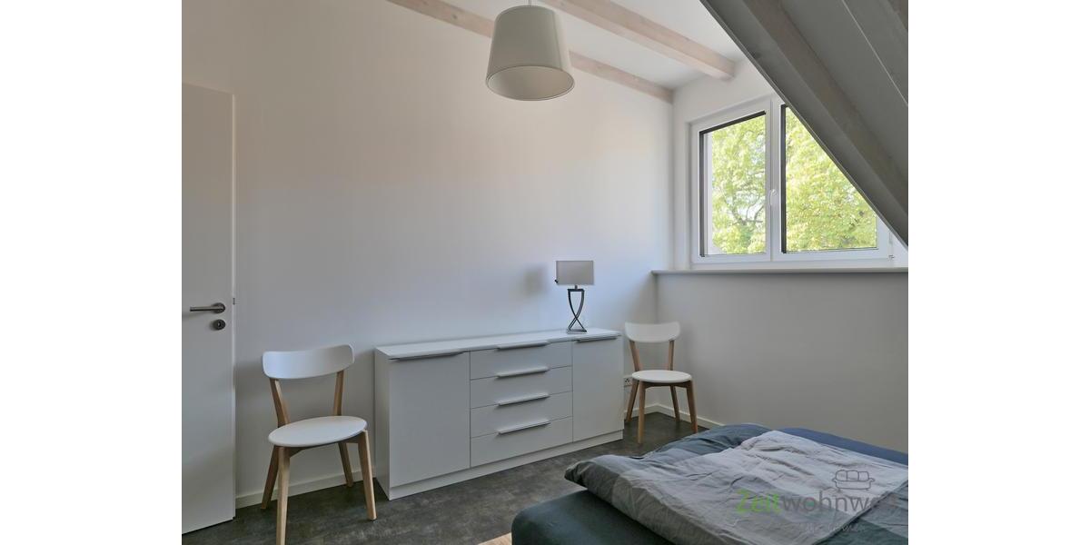 Blick ins Schlafzimmer