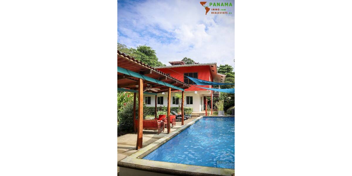 PANAMA: Wunderschöne Bed and Breakfast Pension mit 31 m Strandfront - Gewerbeobjekt Bocas del Toro | Angebot:1735942