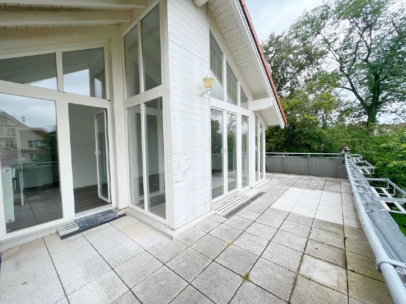Großzügiger Balkon