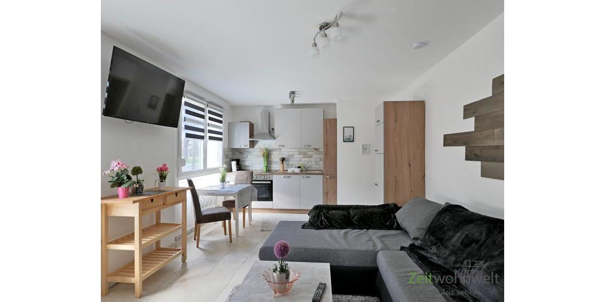 Blick ins Wohnzimmer