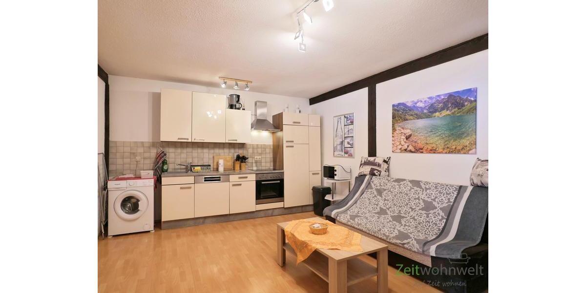 (EF1351_M) Arnstadt: Arnstadt, möblierte Wohnung mit Balkon im ruhigen Hinterhaus, zwei Schlafzimmer, Stellplatz - Etagenwohnung Arnstadt Arnstadt | Angebot:26876712